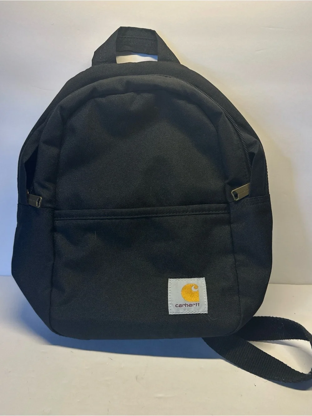 CARHARTT CLASSIC MINI BACKBACK BLACK STREETWEAR UTILITY BAG UNISEX EUC,